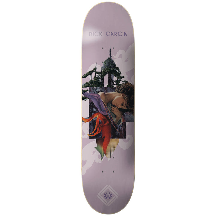 Element Cut Paste Garcia 8.2 Skateboard Deck
