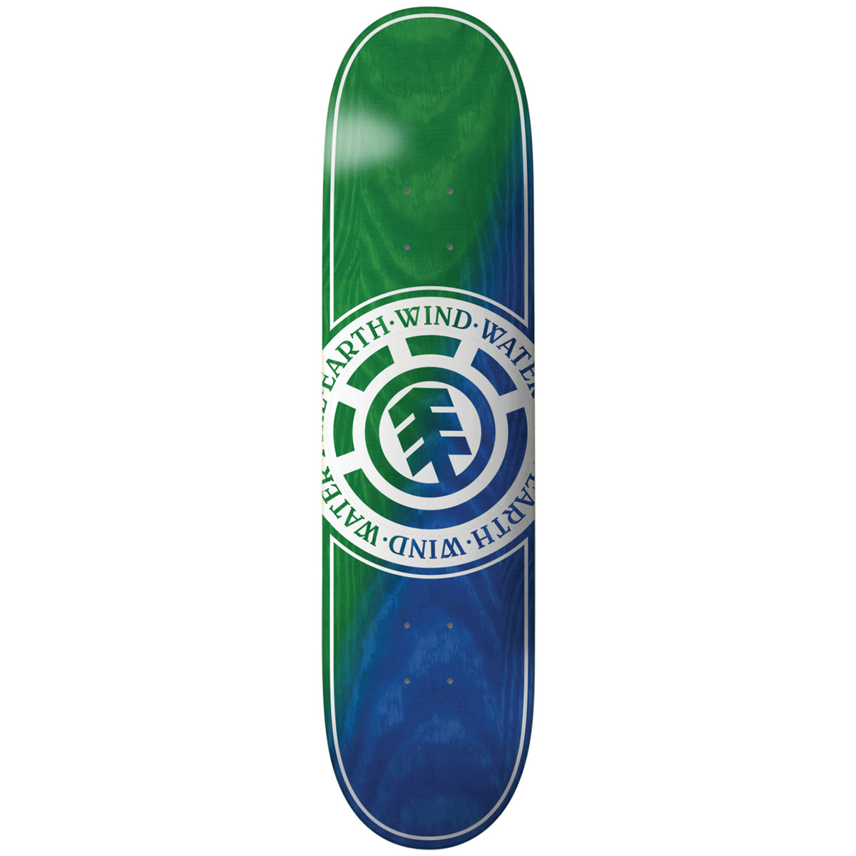 Element Seal Green Blue 8.3 Skateboard Deck