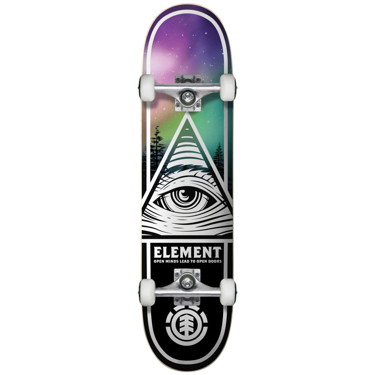 Element Eye Trippin Borealis 8.0 Skateboard Complete
