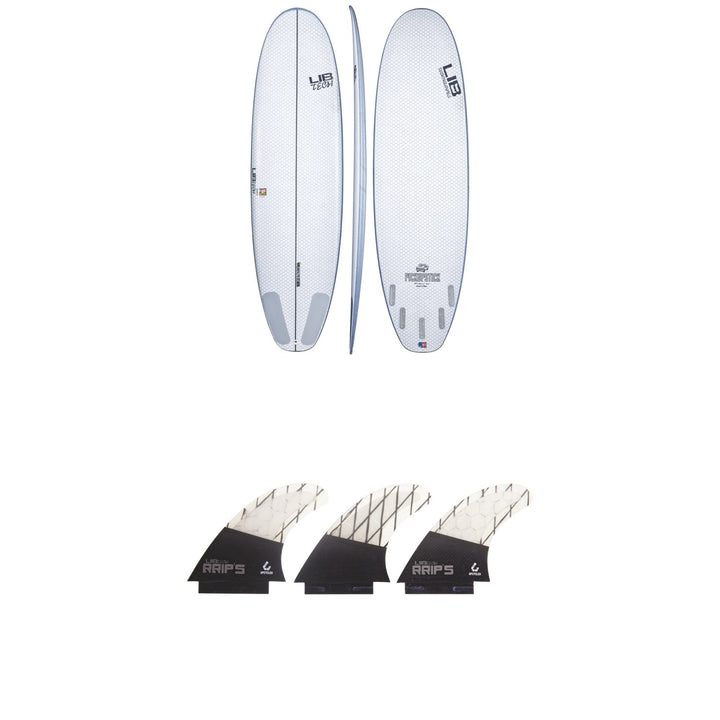 Lib Tech Pickup Stick Surfboard + Lib Tech Tri Medium Fin Set