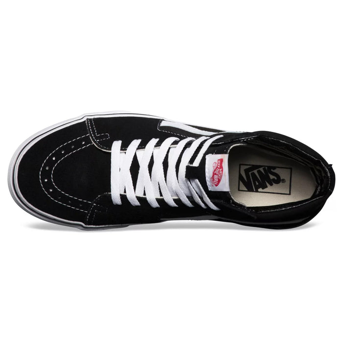 Vans Classic SK8-Hi Shoes - Women's Black/Black/White