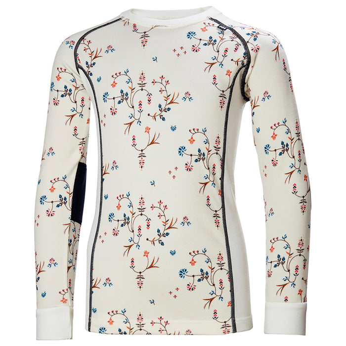 Helly Hansen Lifa Merino Base Layer Set - Kids' Off White