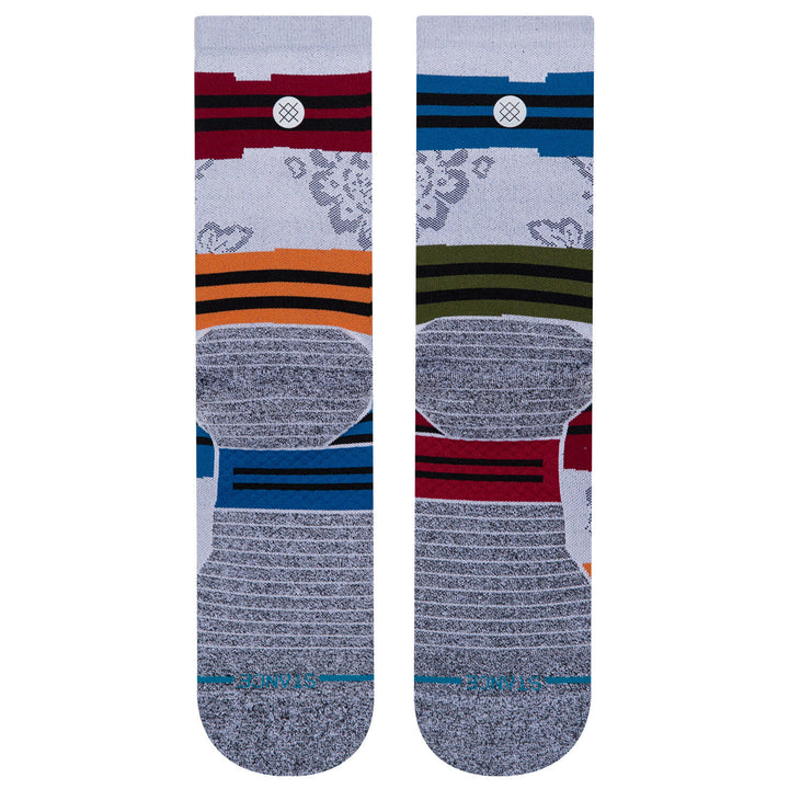 Stance Flora Crew Bike Socks Grey