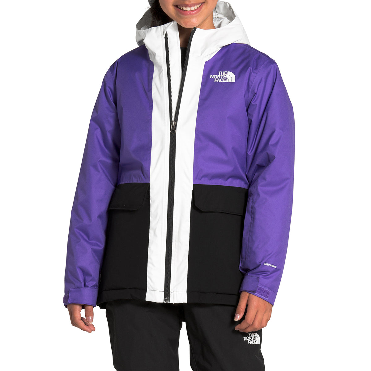 The North Face Freedom Insulated Jacket - Girls' Peak Purple