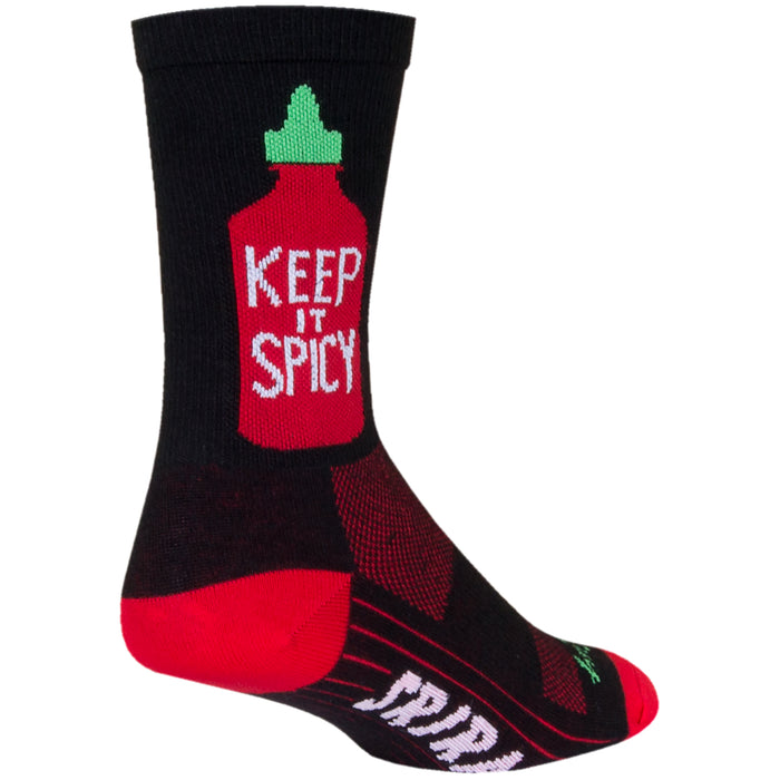 SockGuy Keep it Spicy 7" Crew Socks