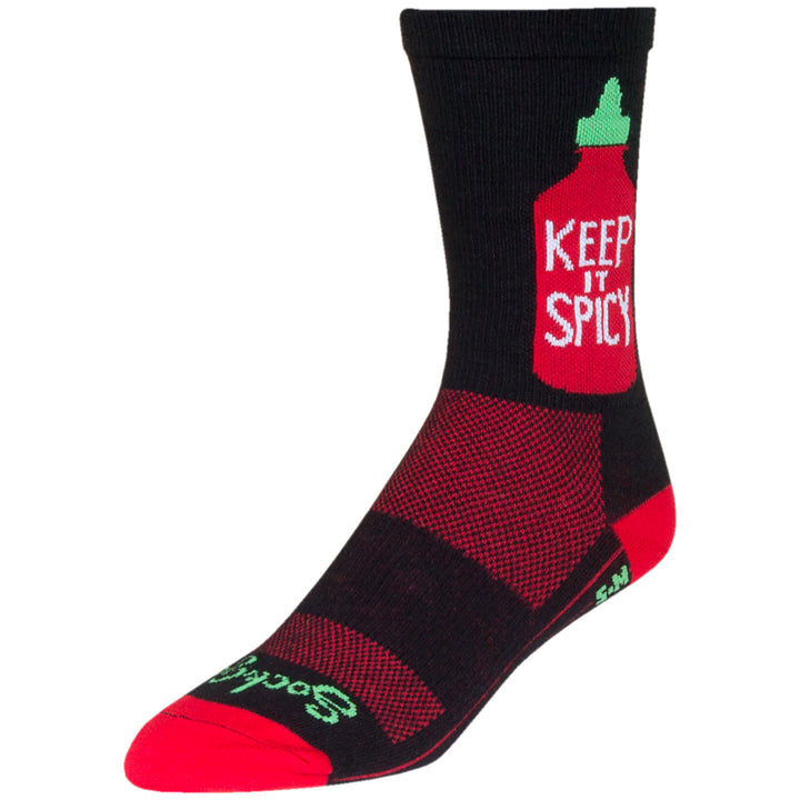 SockGuy Keep it Spicy 7" Crew Socks