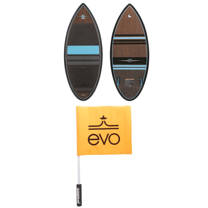 Connelly Benz Wakesurf Board 2020 + Proline x evo Safety Flag