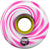 Santa Cruz Slime Balls Swirly Pink White Swirl 78a Skateboard Wheels