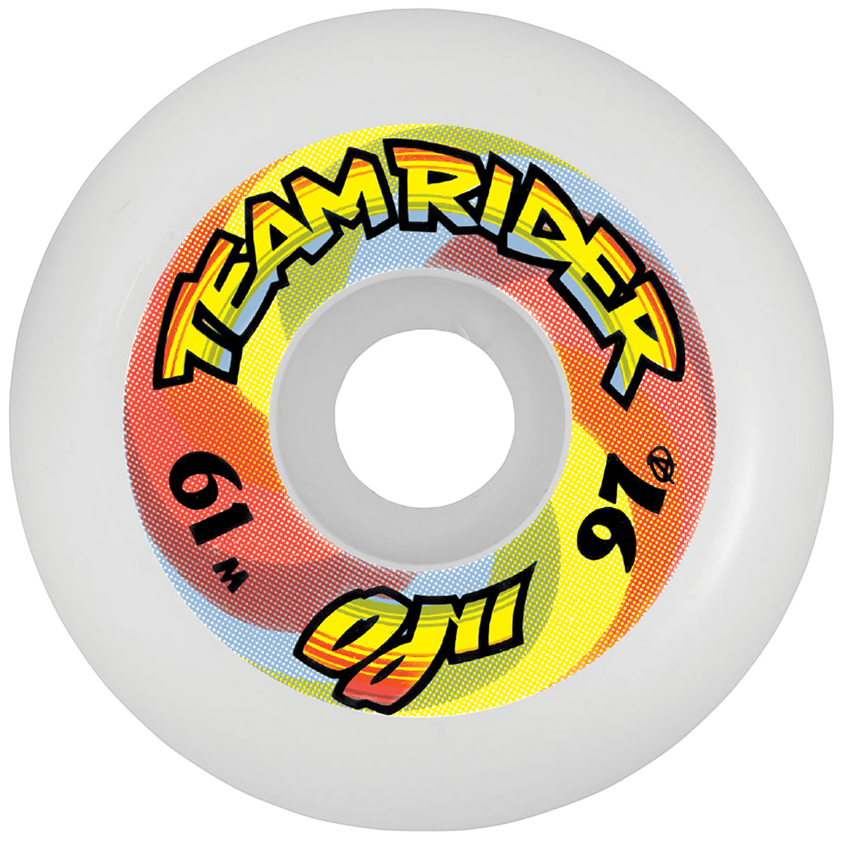OJ II Team Rider Speedwheels Reissue Original White 97a Skateboard Wheels