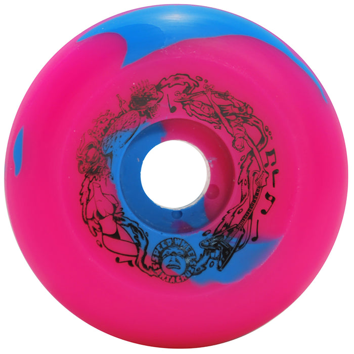Santa Cruz Slime Balls Big Balls Blue Pink Swirl 97a Skateboard Wheels