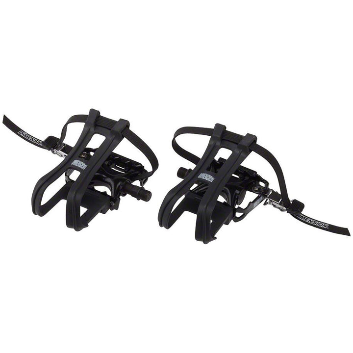 Dimension Combo Compe Toe Clip Pedals