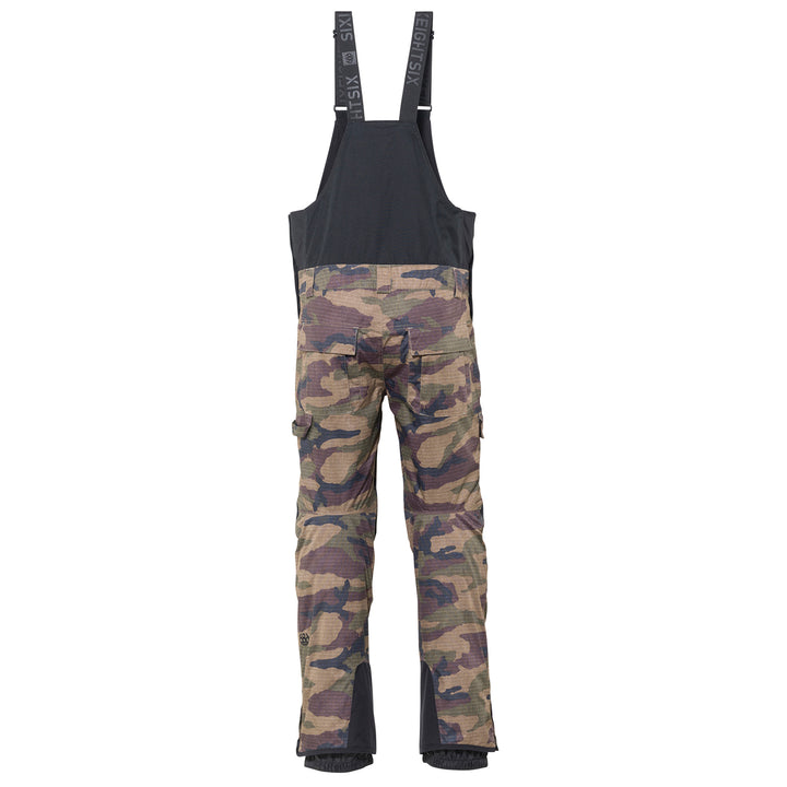 686 Hot Lap Insulated Bibs Dark Camo Colorblock