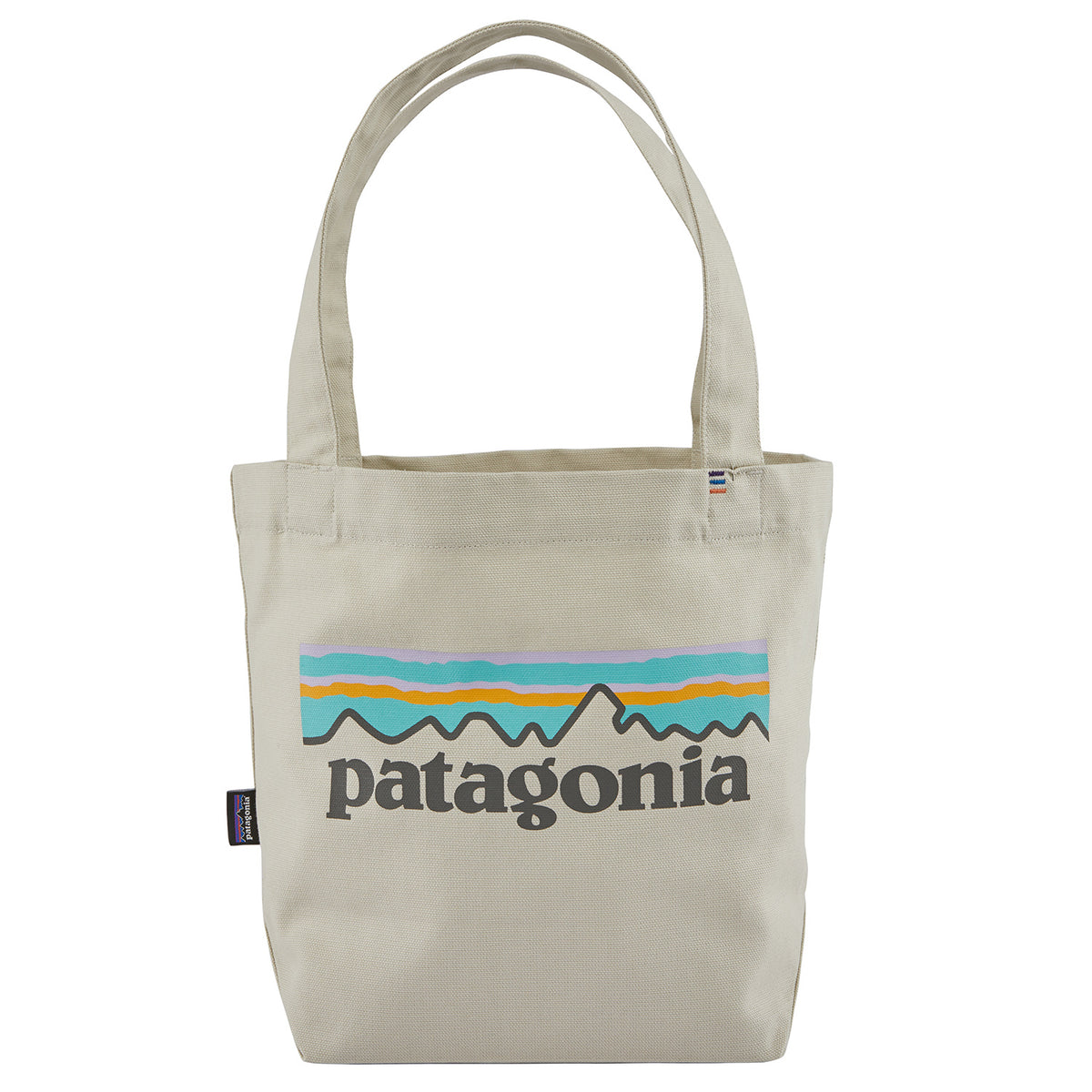Patagonia Mini Tote Pastel P-6 Logo/Bleached Stone