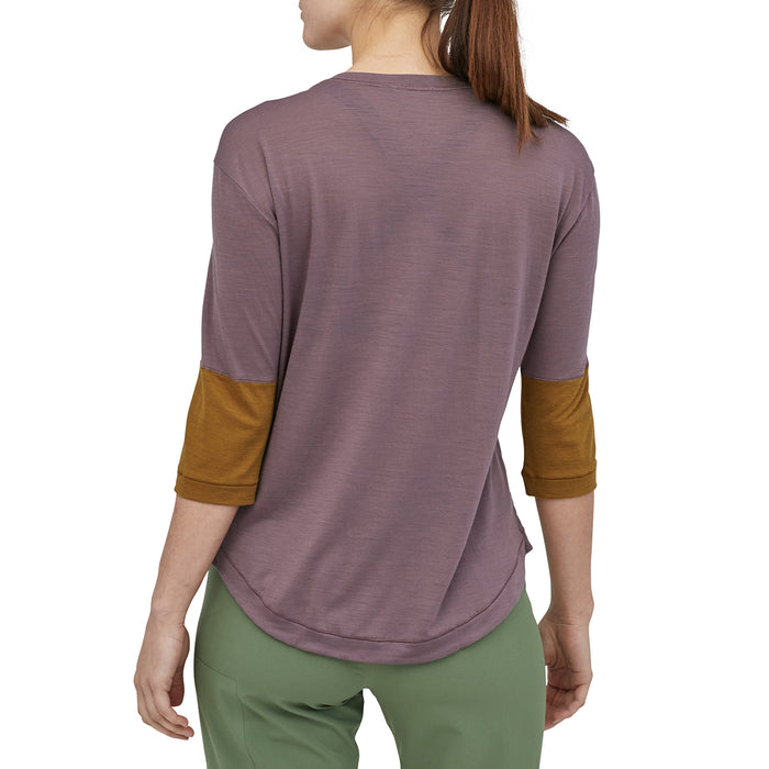 Patagonia Merino 3/4 Sleeve Jersey - Women's Hyssop Purple