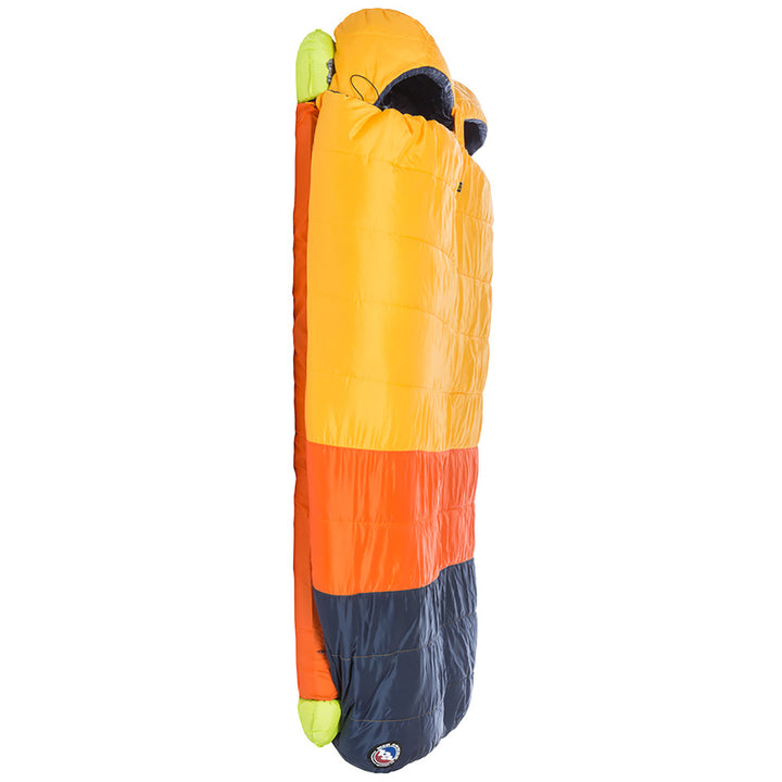 Big Agnes Big Creek 30 Sleeping Bag Yellow/Orange/Navy
