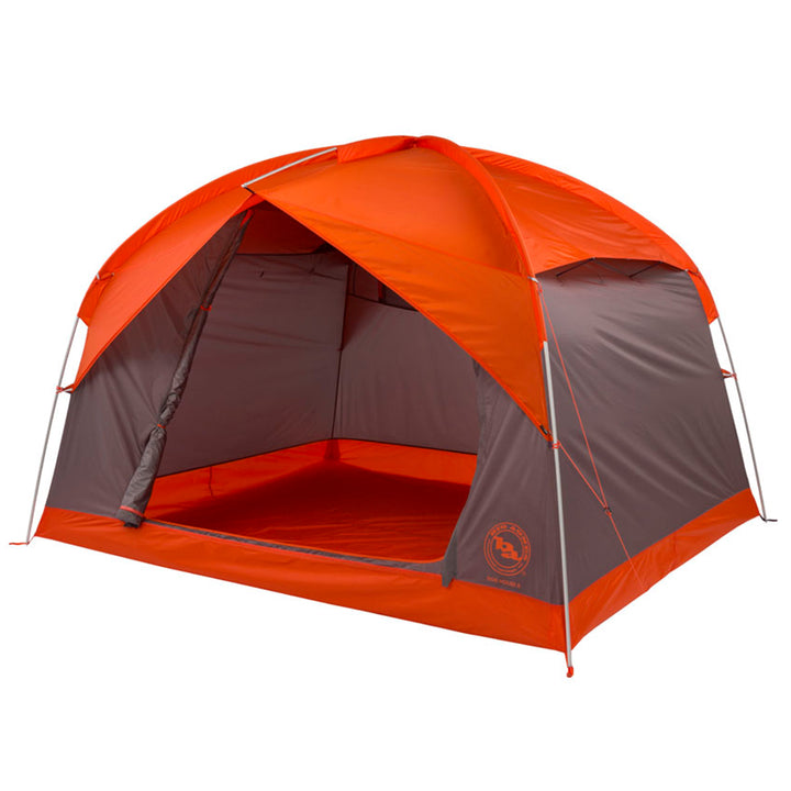 Big Agnes Dog House 6-Person Tent Orange/Taupe/Eggplant