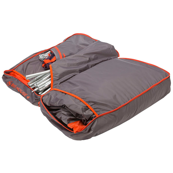 Big Agnes Big House 4-Person Tent Orange/Taupe