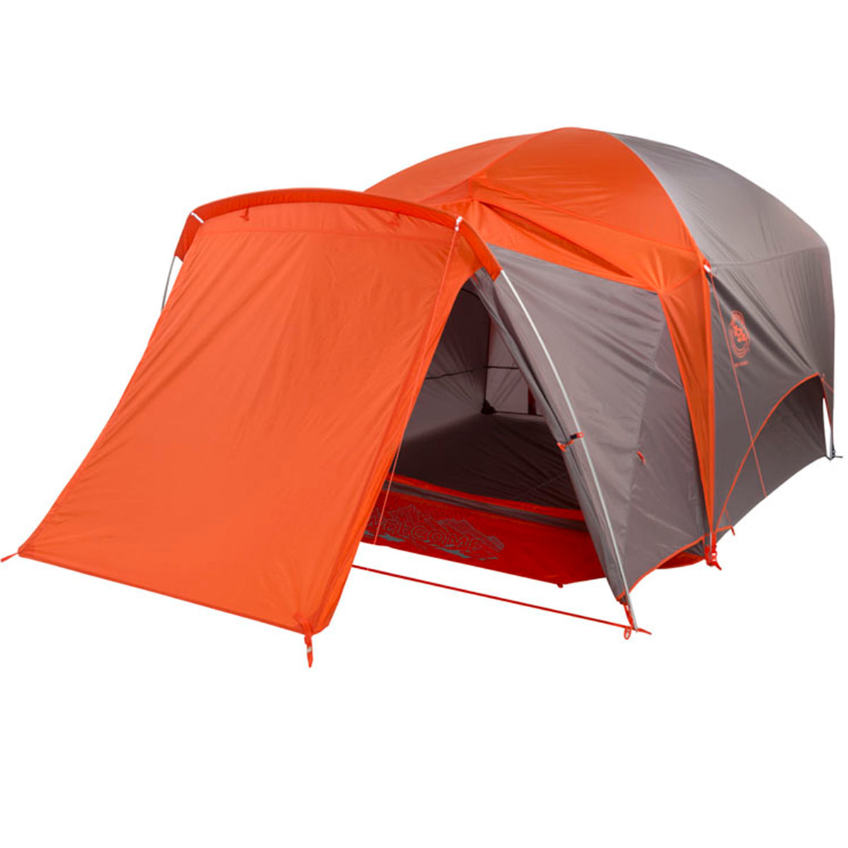 Big Agnes Big House 4 Vestibule Orange/Taupe