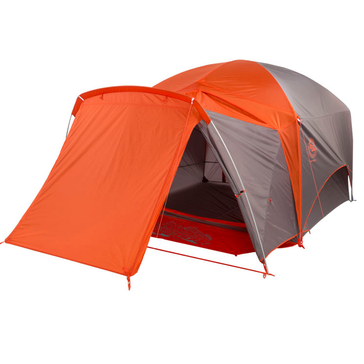 Big Agnes Big House 6 Vestibule Orange/Taupe