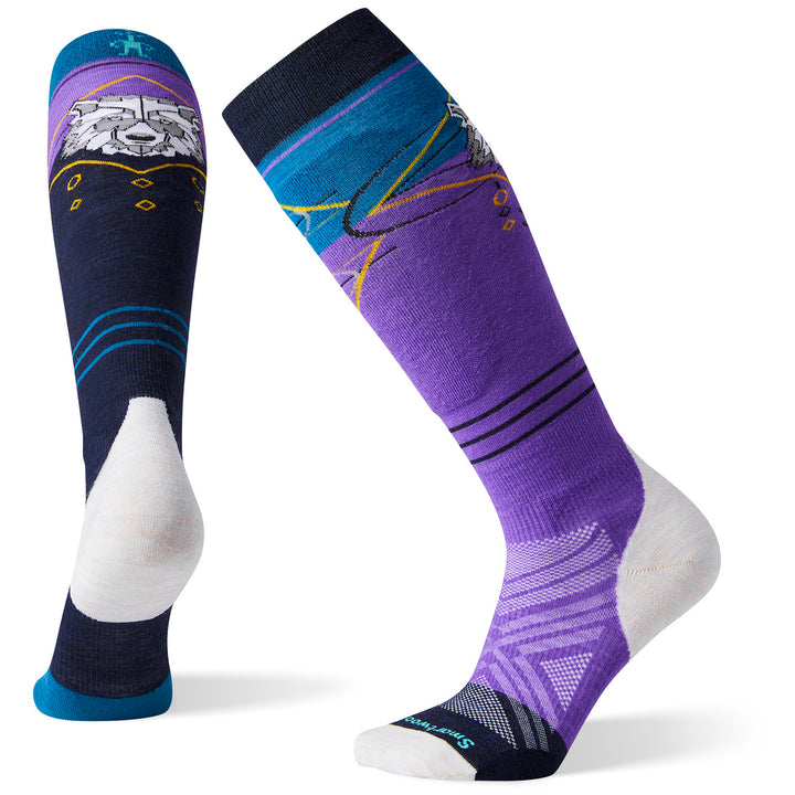 Smartwool PhD Pro Freeski Socks - Women's Ocean Abyss