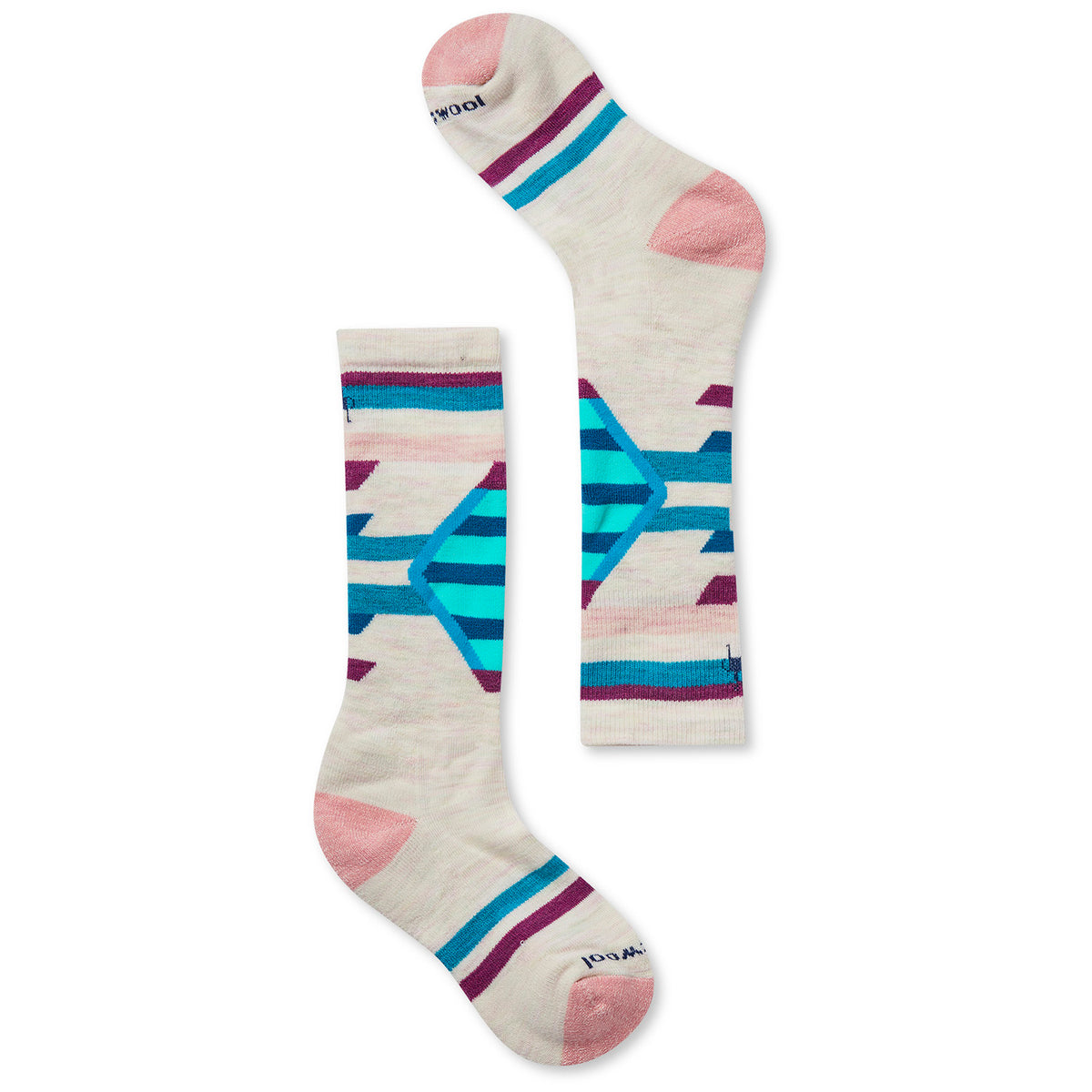 Smartwool Ski Racer Socks - Kids' Moonbeam