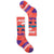 Smartwool Wintersport Full Cushion Mountain Pattern OTC Socks - Kids' Bright Coral