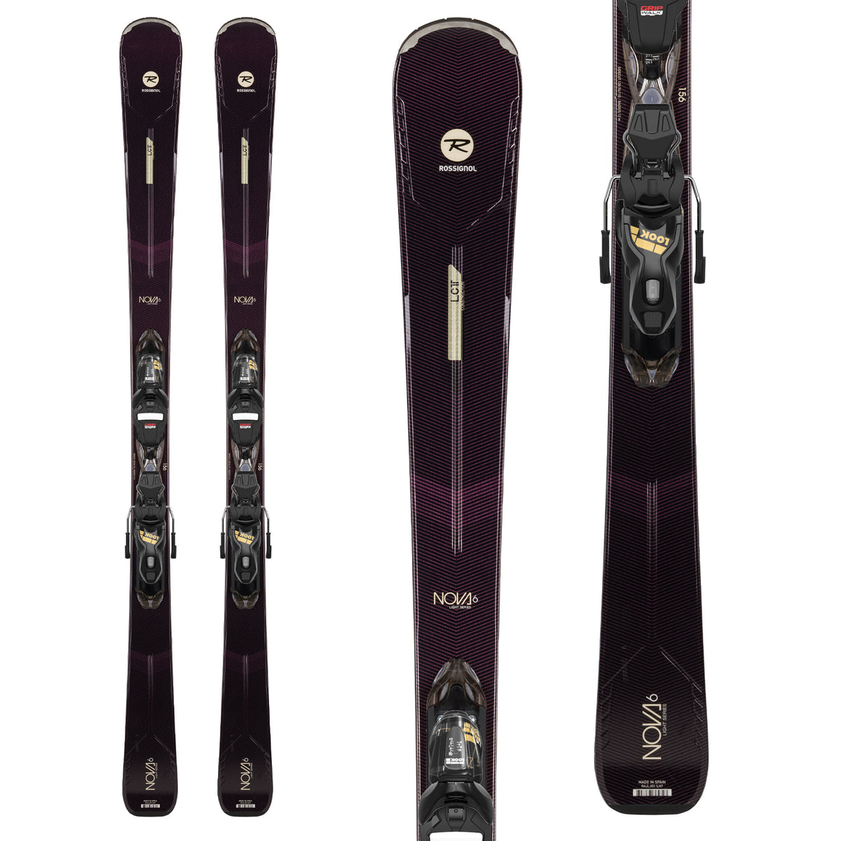 Rossignol Nova 6 Skis + Xpress 11 GW Bindings - Women's 2022