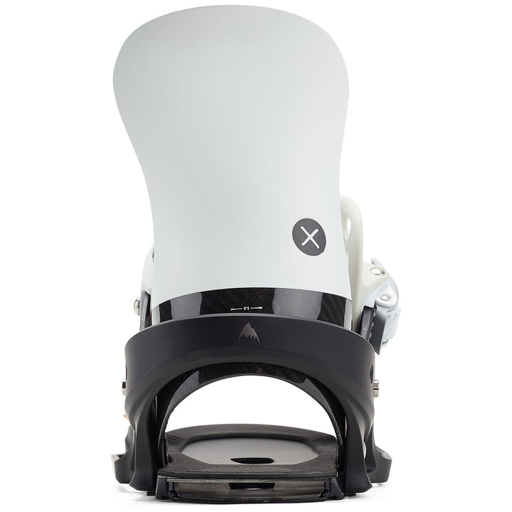 Burton X EST Snowboard Bindings 2022 White/Black