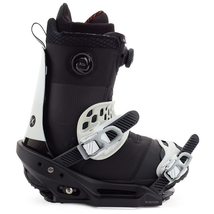 Burton X EST Snowboard Bindings 2022 White/Black