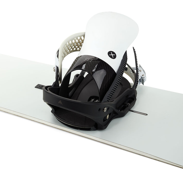 Burton X EST Snowboard Bindings 2022 White/Black
