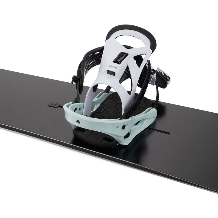 Burton Mission Smalls Snowboard Bindings - Kids'  Neo-Mint/White