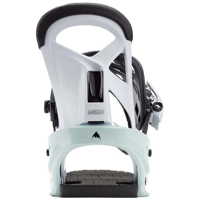 Burton Mission Smalls Snowboard Bindings - Kids'  Neo-Mint/White