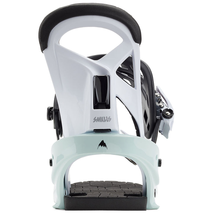 Burton Mission Smalls Snowboard Bindings - Kids'  Neo-Mint/White