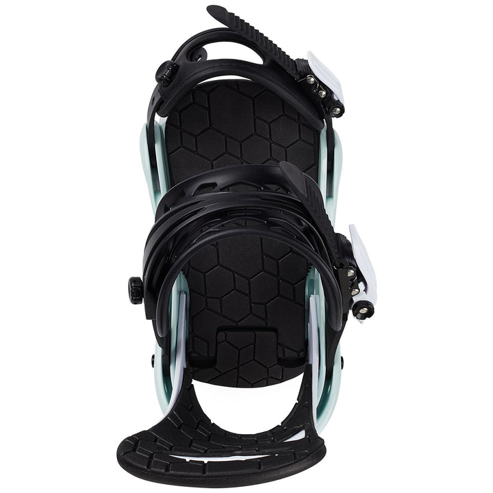 Burton Mission Smalls Snowboard Bindings - Kids'  Neo-Mint/White
