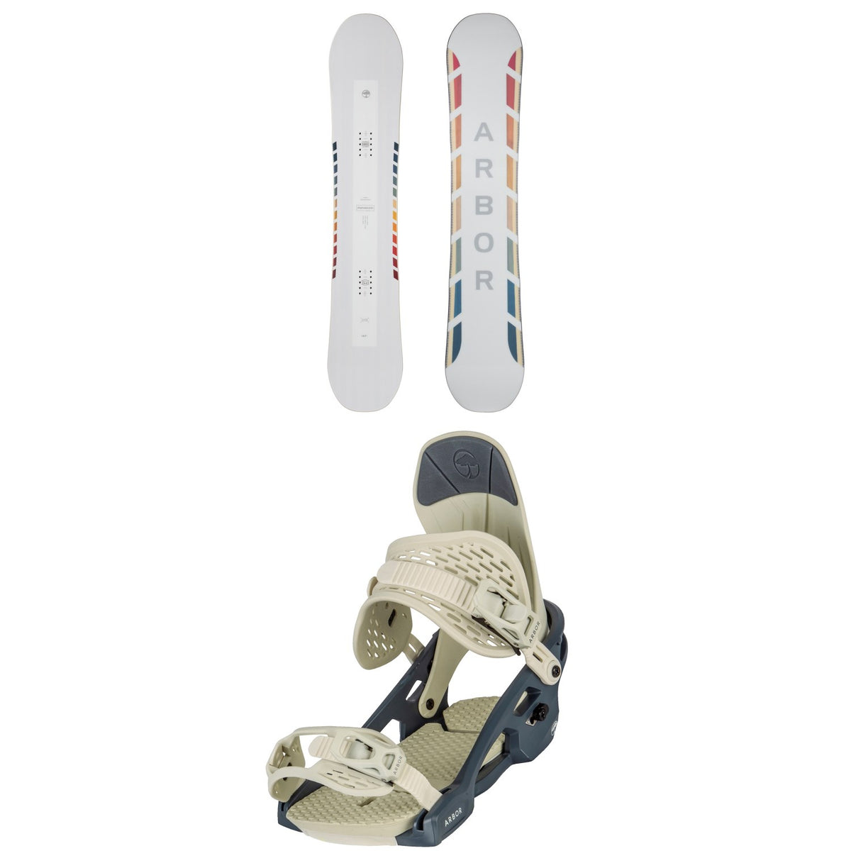Arbor Poparazzi Camber Snowboard + Acacia Snowboard Bindings - Women's 2021