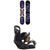 GNU Asym Ladies Choice C2X Snowboard + Burton Scribe Snowboard Bindings - Women's 2020