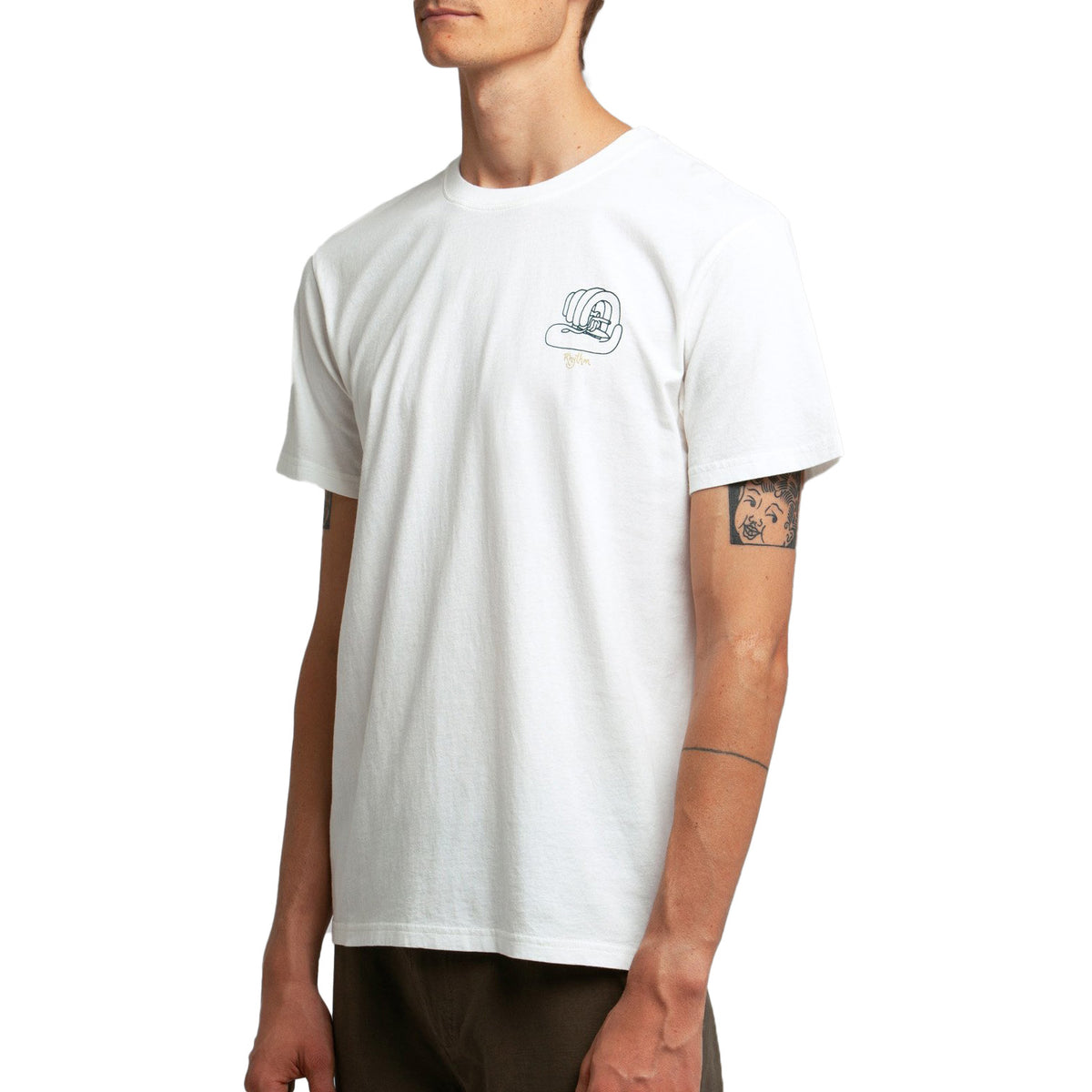 Rhythm So Pitted T-Shirt White