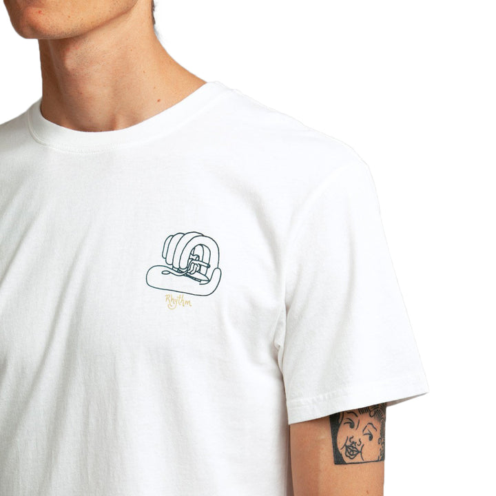 Rhythm So Pitted T-Shirt White