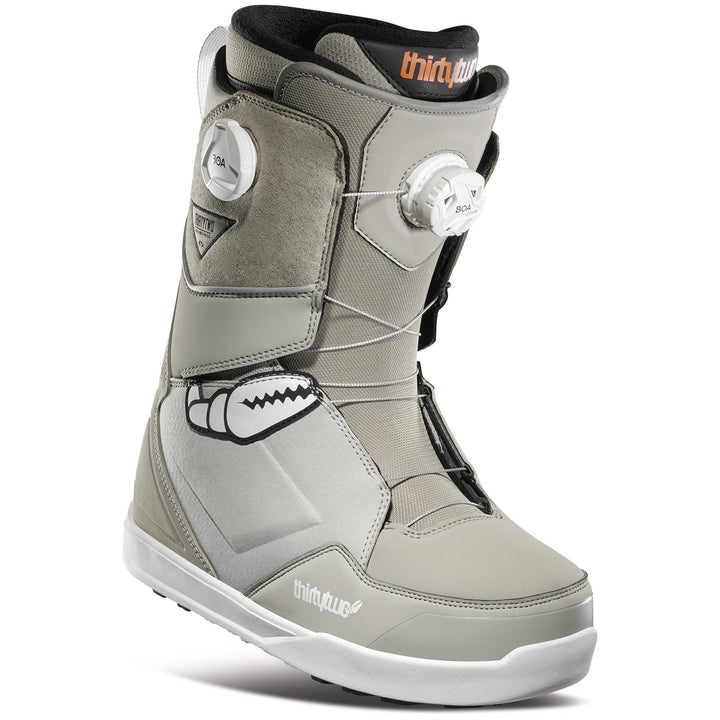 thirtytwo Lashed Double Boa Crab Grab Snowboard Boots 2021 Grey