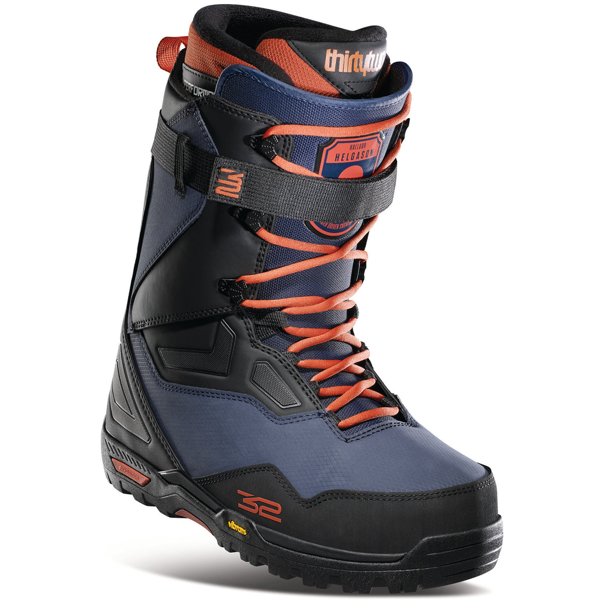 thirtytwo TM-Two XLT Helgason Snowboard Boots 2021 Black/Orange/Navy
