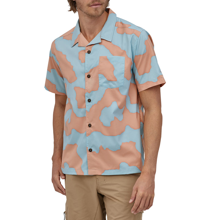 Patagonia Stretch Planing Hybrid Short-Sleeve Shirt Clouds: Big Sky Blue