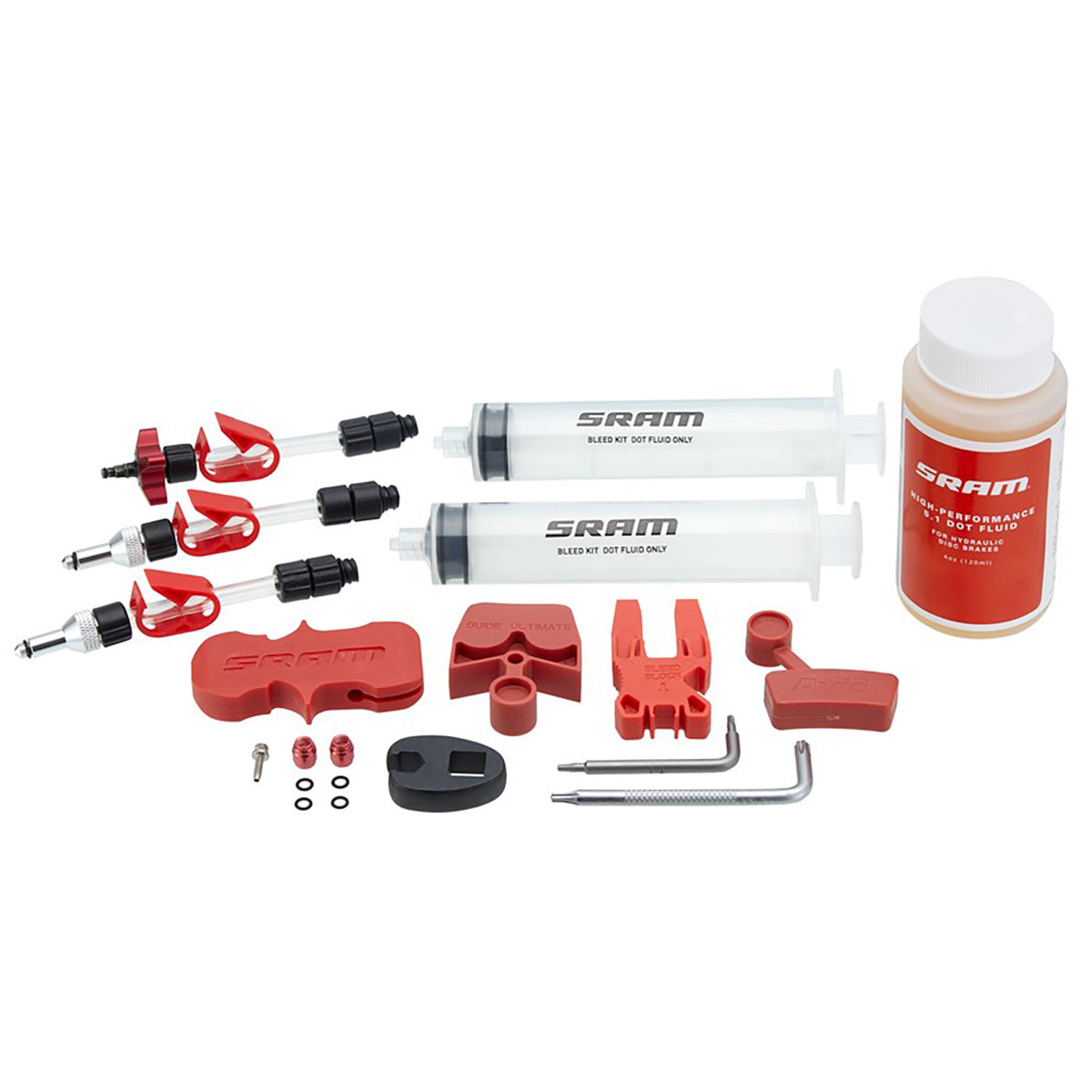 SRAM Brake Bleed Kit with DOT 5.1 Fluid