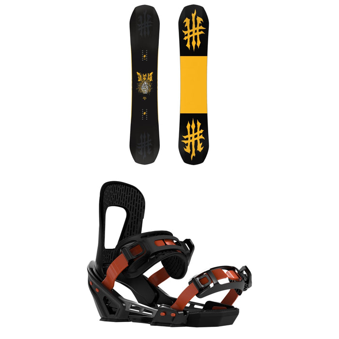 Lobster Halldor Pro Snowboard + Switchback Smith Snowboard Bindings 2020