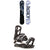 Roxy Ally Banana Snowboard + Team Snowboard Bindings - Women's 2021