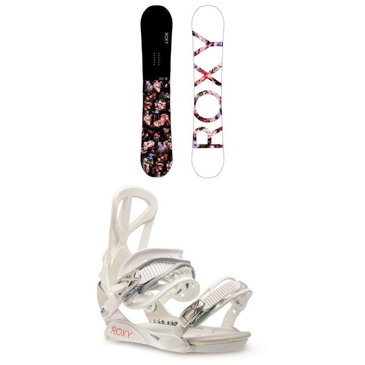 Roxy XOXO C3 Snowboard + Team Snowboard Bindings - Women's 2021