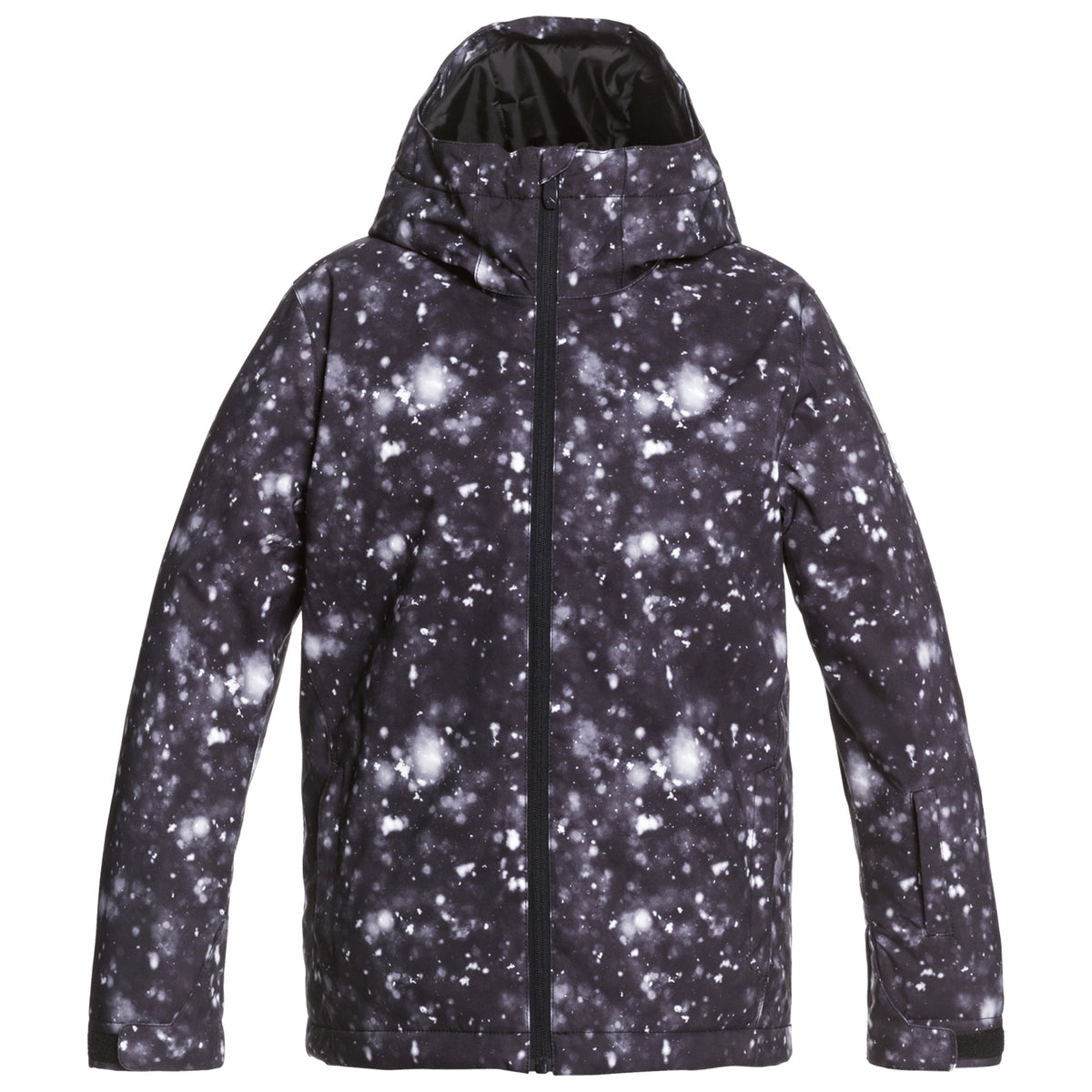 Quiksilver Mission Printed Jacket - Boys' True Black Woolflakes
