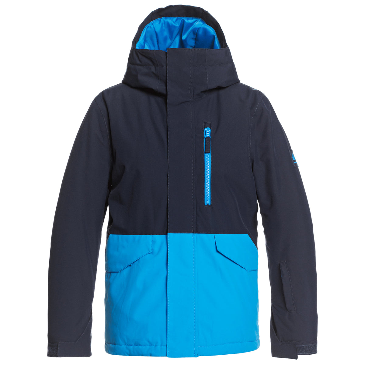 Quiksilver Mission Solid Jacket - Boys' Brilliant Blue