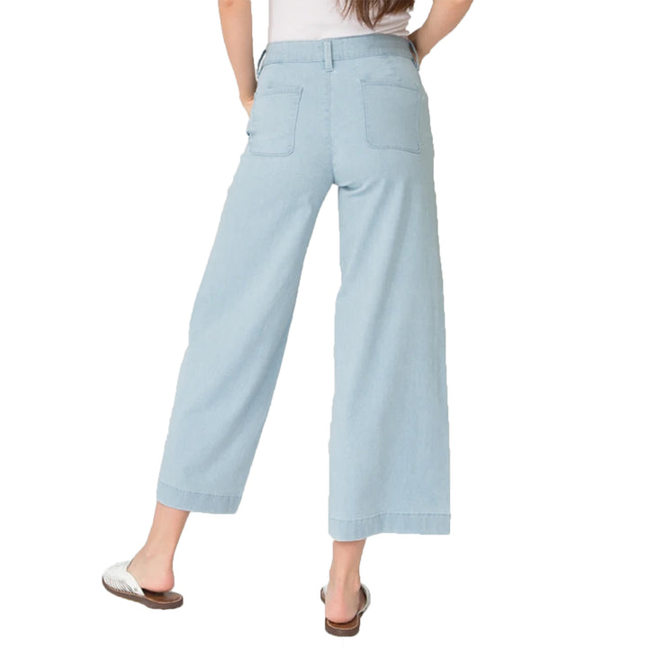 Dish Featherlight Wide-Leg Crop Jeans - Women's Carolina
