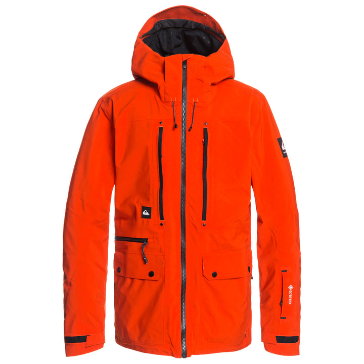 Quiksilver Black Alder GORE-TEX 2L Jacket - Men's Pureed Pumpkin