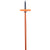 BCA Scepter Adjustable Aluminum Ski Poles Black/Orange